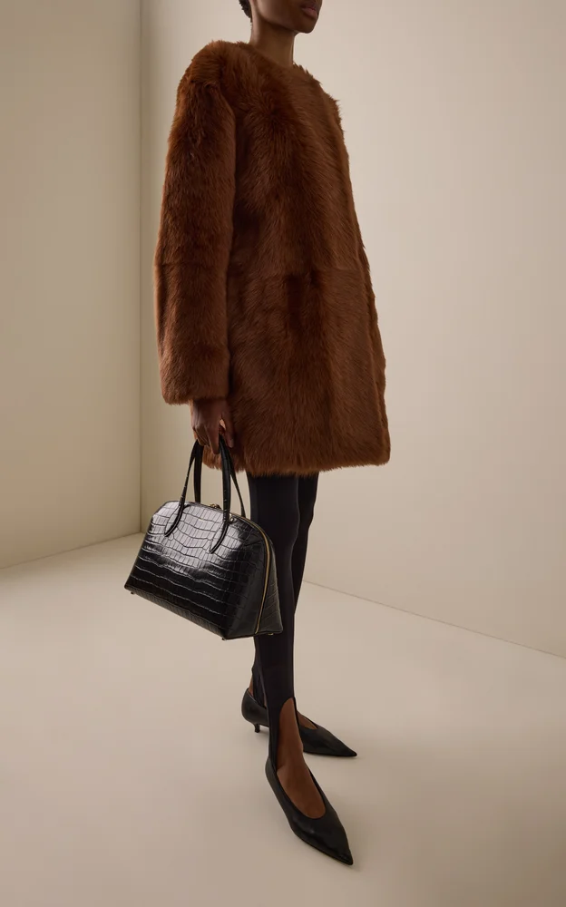 Short Shearling Coat