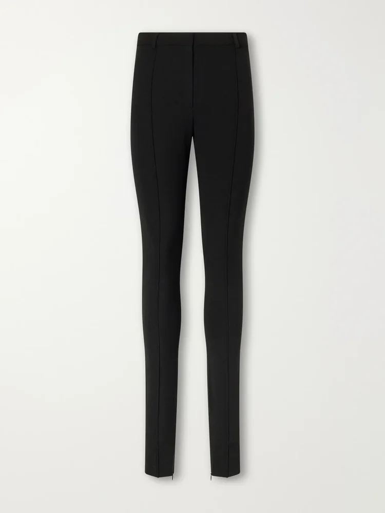 Stretch-twill skinny-leg pants