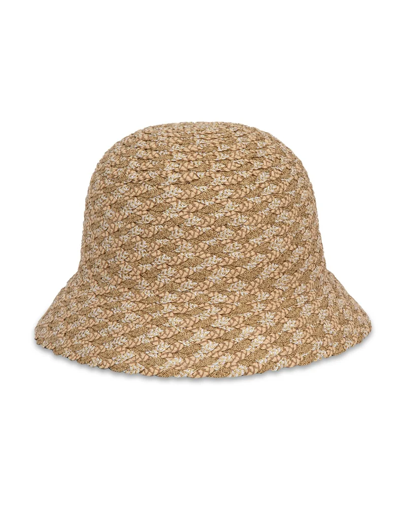 Woven Pith Bucket Hat