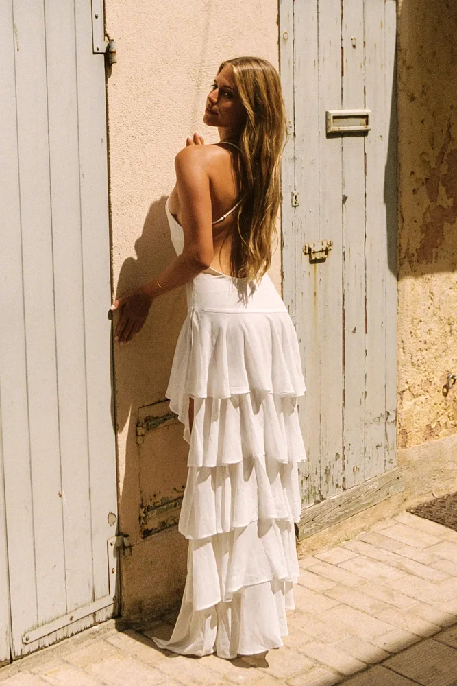 Maribel Maxi Dress - White