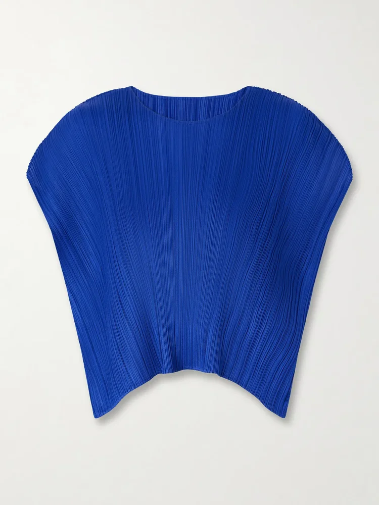 July plissé blouse