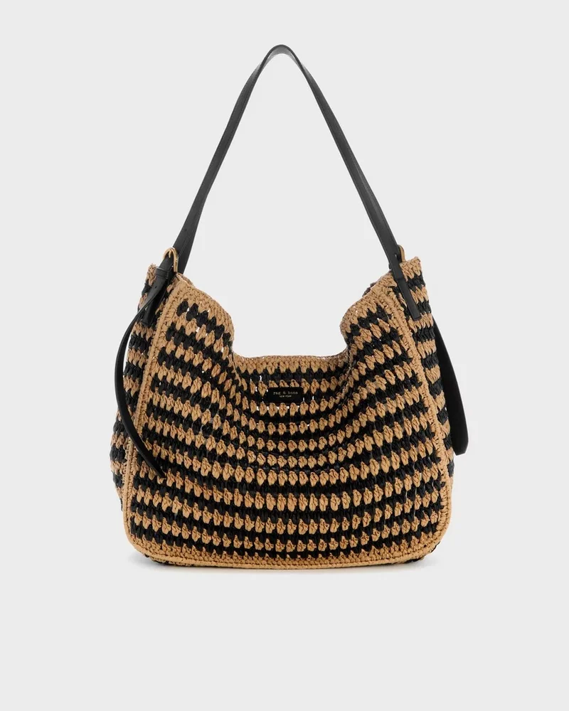 River Raffia Tote
