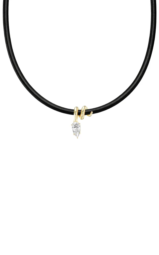 14K Yellow Gold Mini Boa Necklace