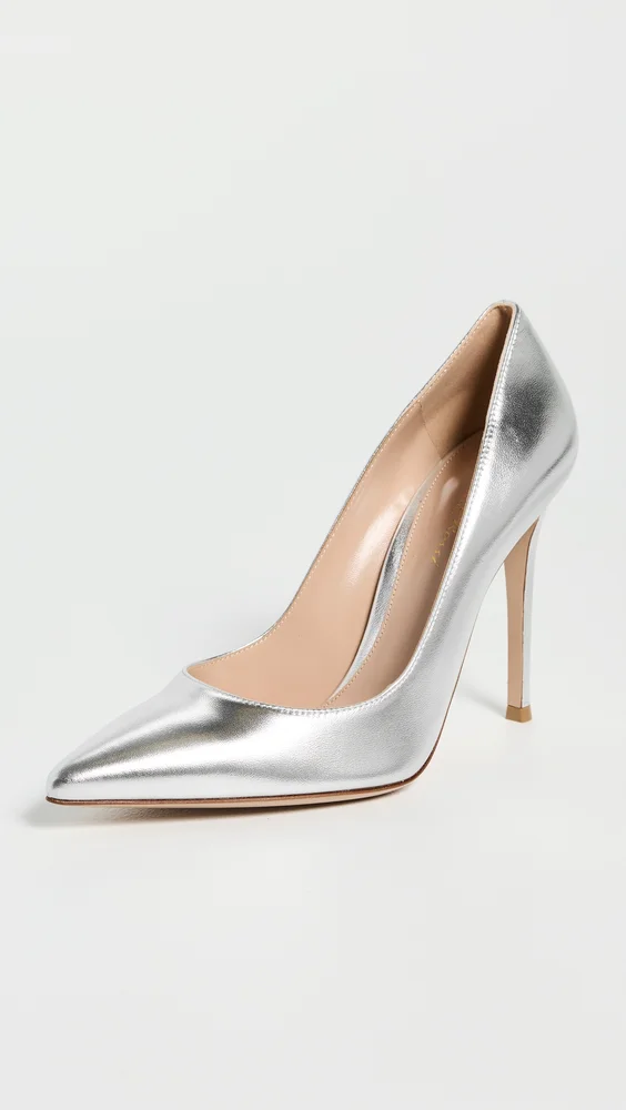 Nappa Silk Heels