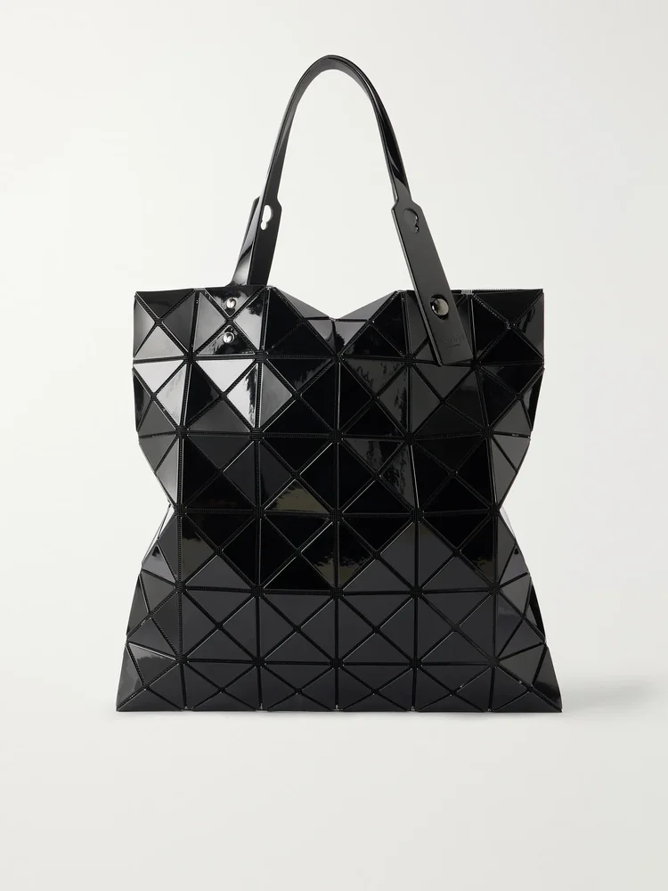 Lucent glossed tote