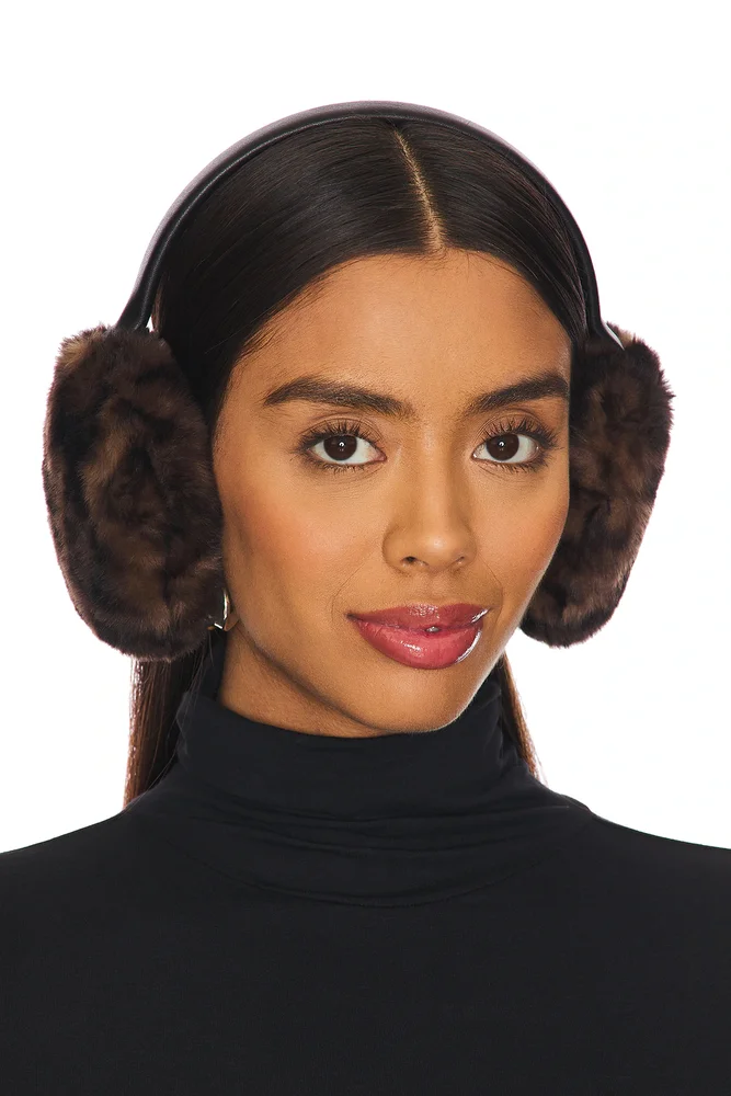 Esme Leopard Earmuffs