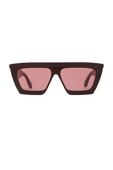 ALAΪA Cut Flat Top Sunglasses