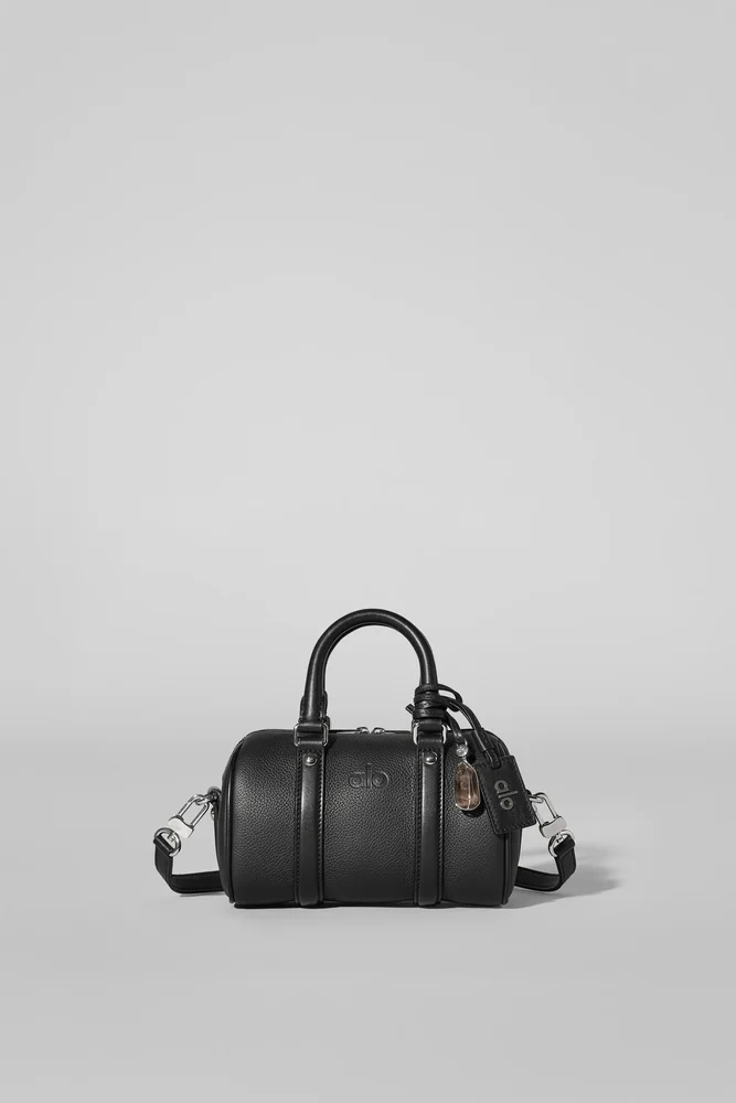 Mini Voyage - Black Leather