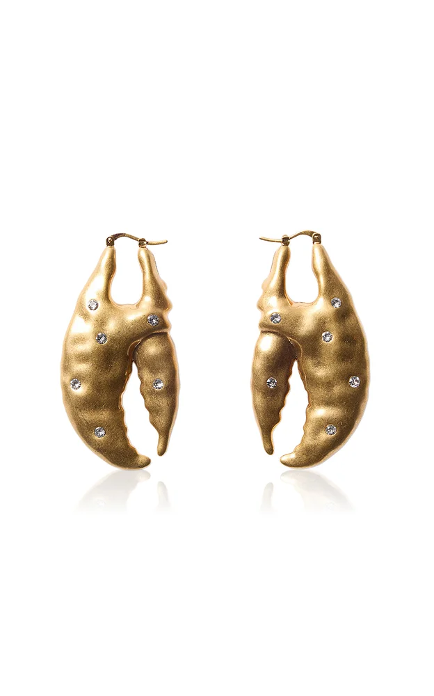 The Lobster Copper Earrings