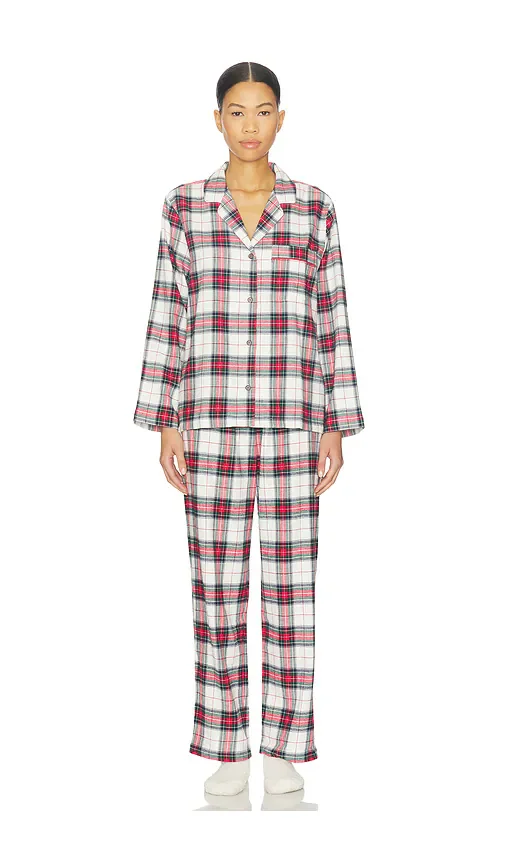 Flannel Long Pj Set