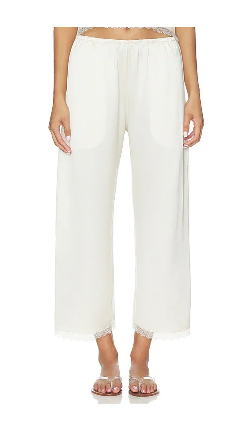 Barb Lace Crop Pant