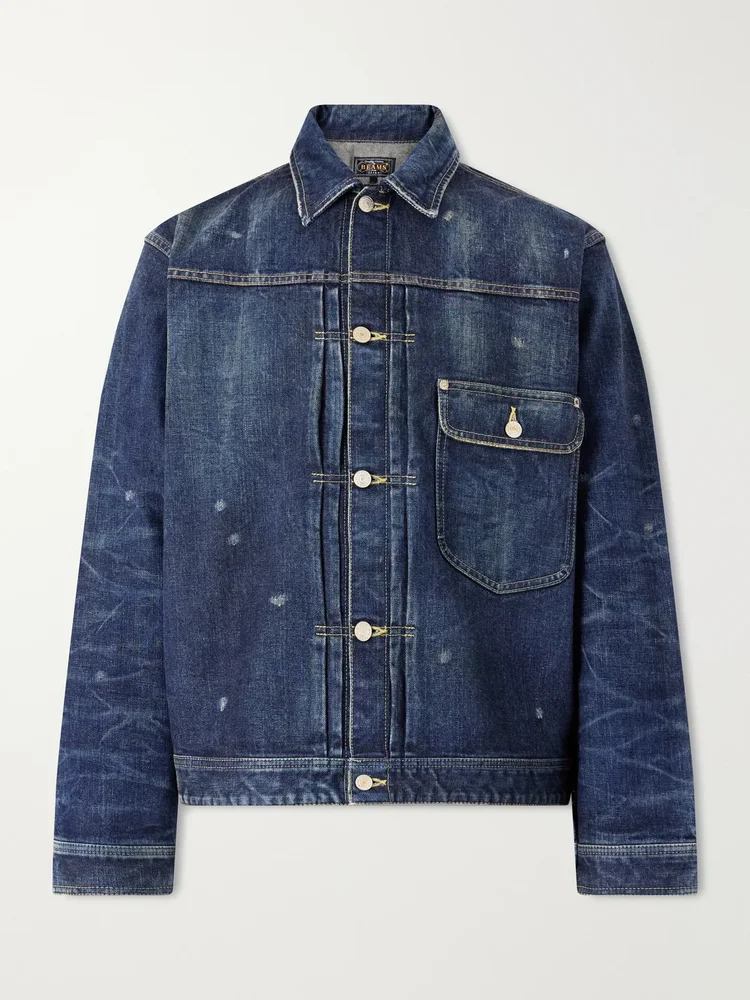 Digger Distressed Denim Jacket