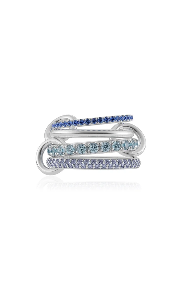 Iris Sterling Silver Multi-Stone Ring