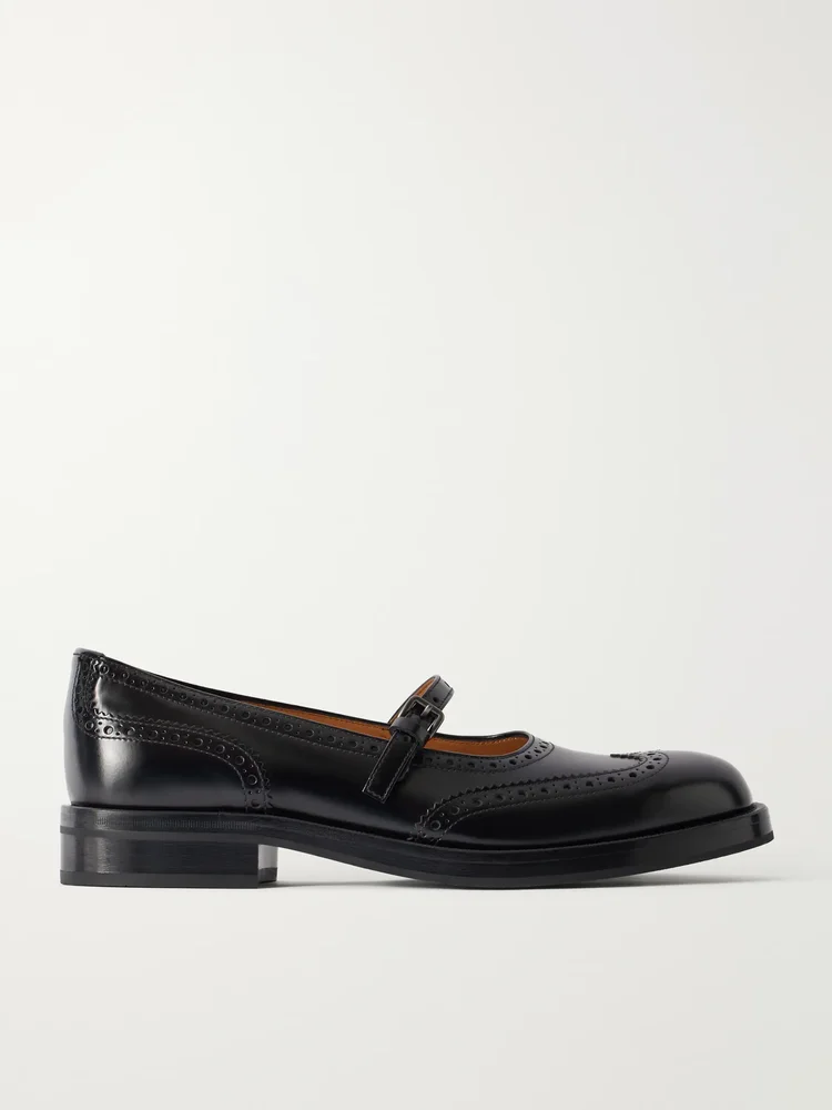 Sheila Leather Mary Jane Flats