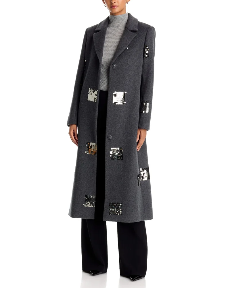 Wanda Sequin Embellished Coat