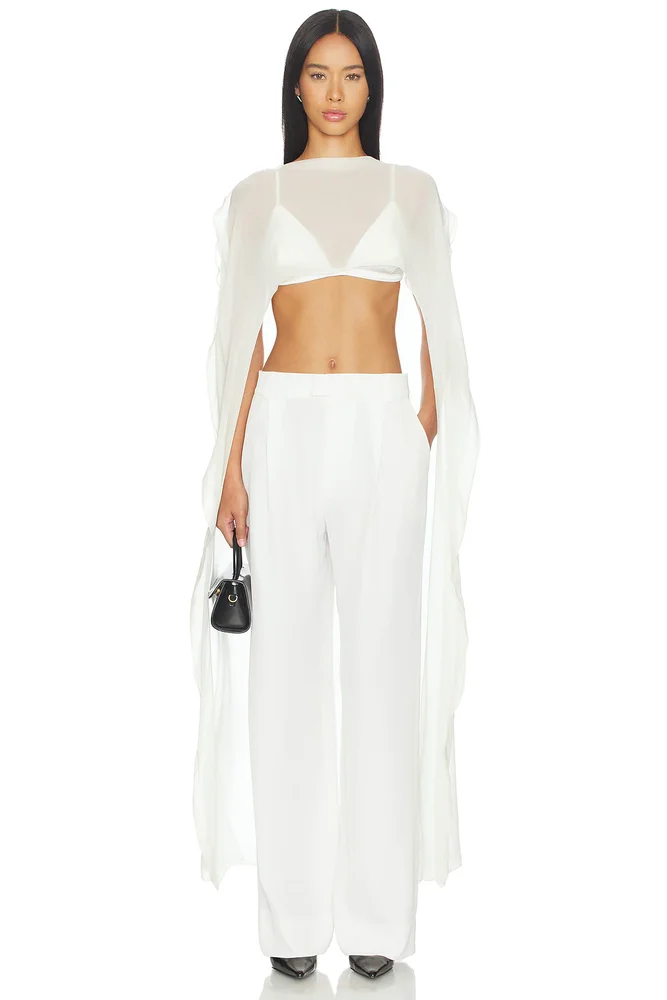 Chiara Silk Bra & Top Set