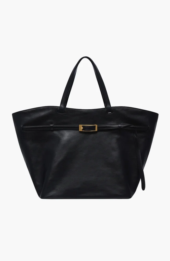 Elly Tote Grained Leather