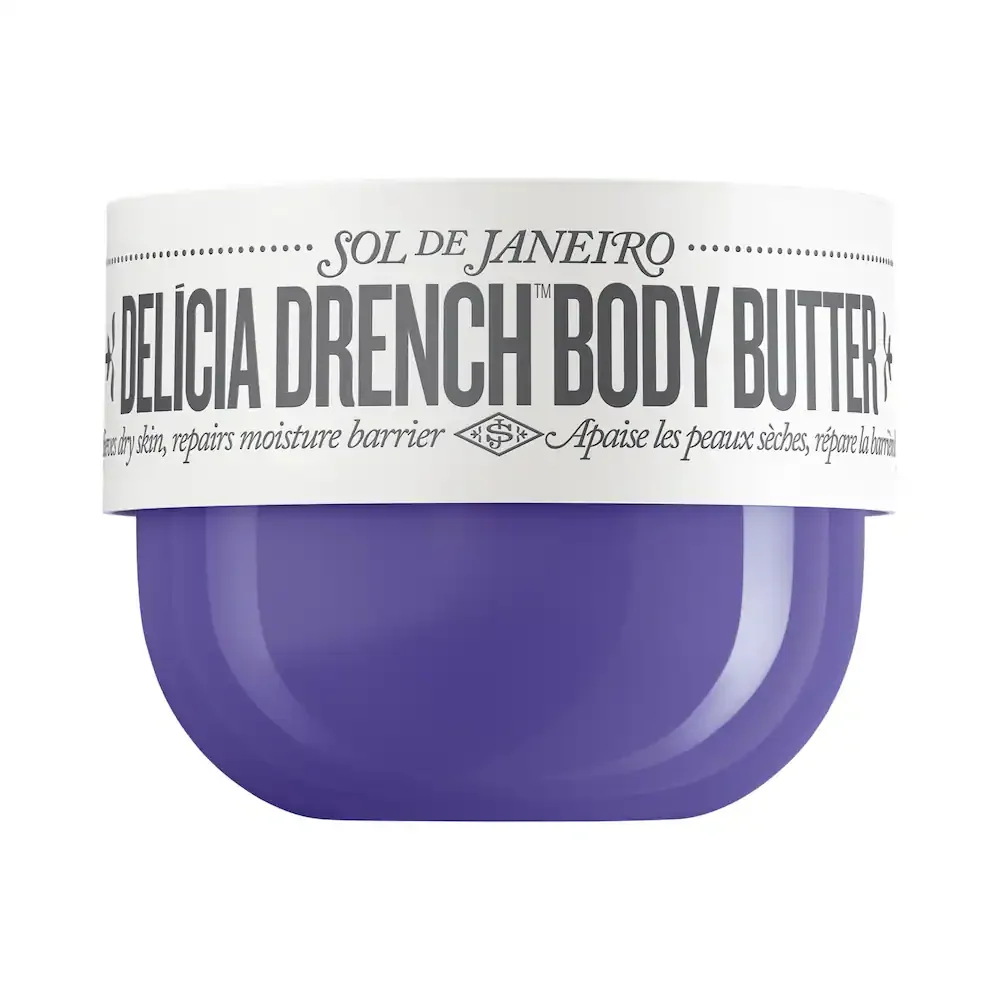 Delícia Drench Deeply Moisturizing Body Butter for Dry Skin