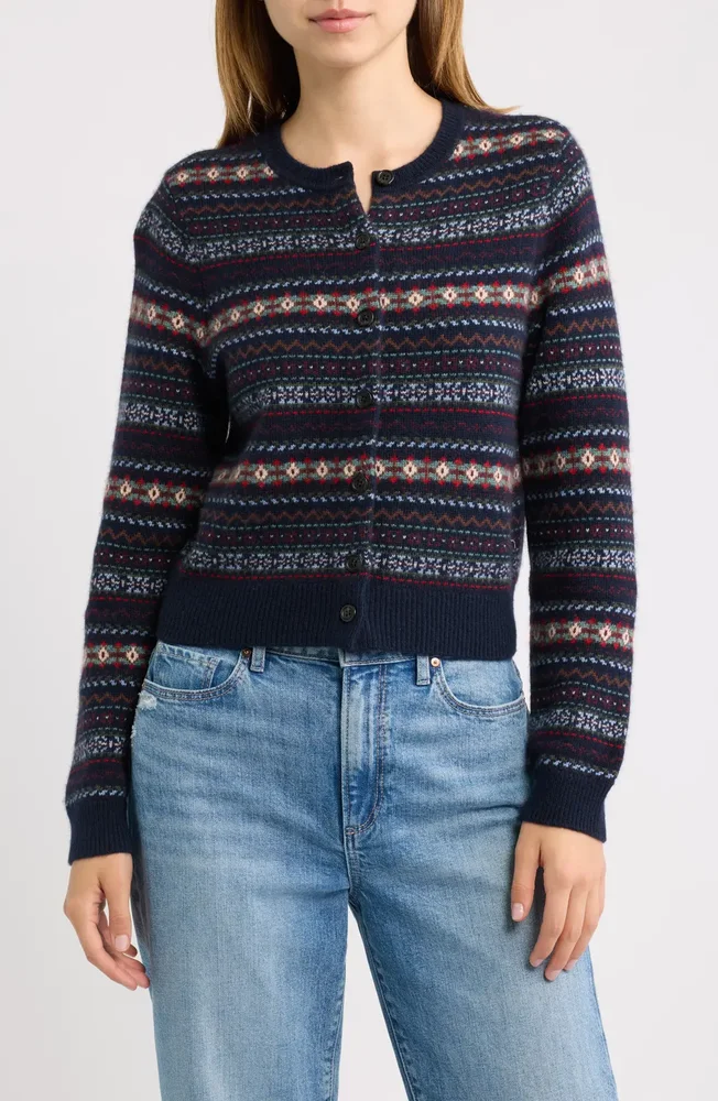 Faustine Fair Isle Cardigan