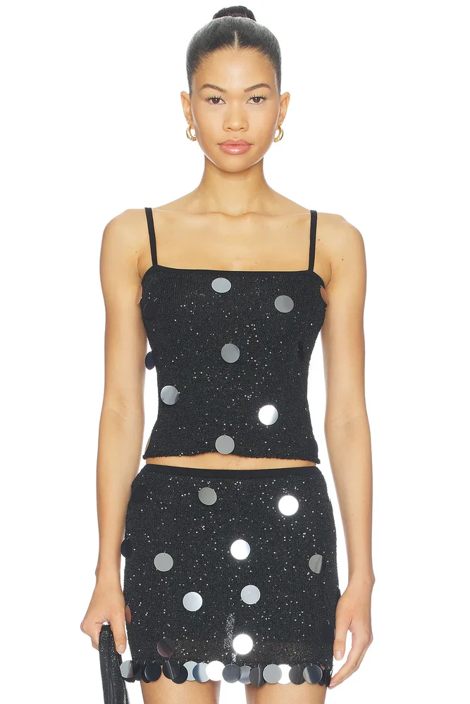 Ariel Sequins Tank Top