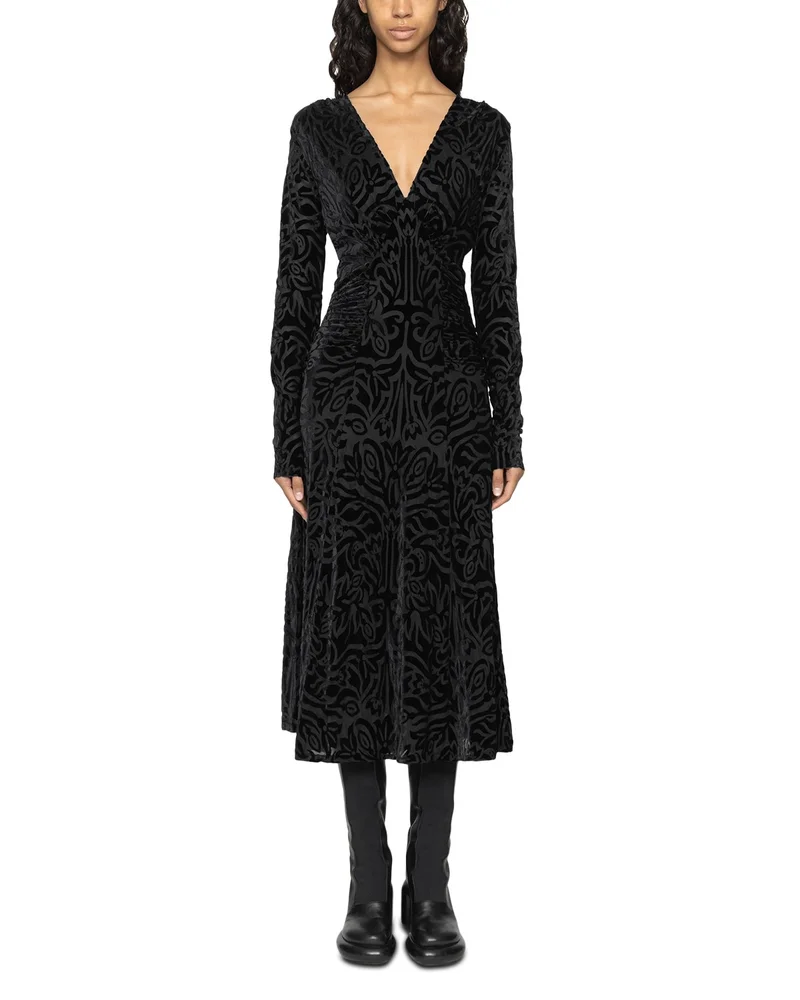 Julie Burnout Dress