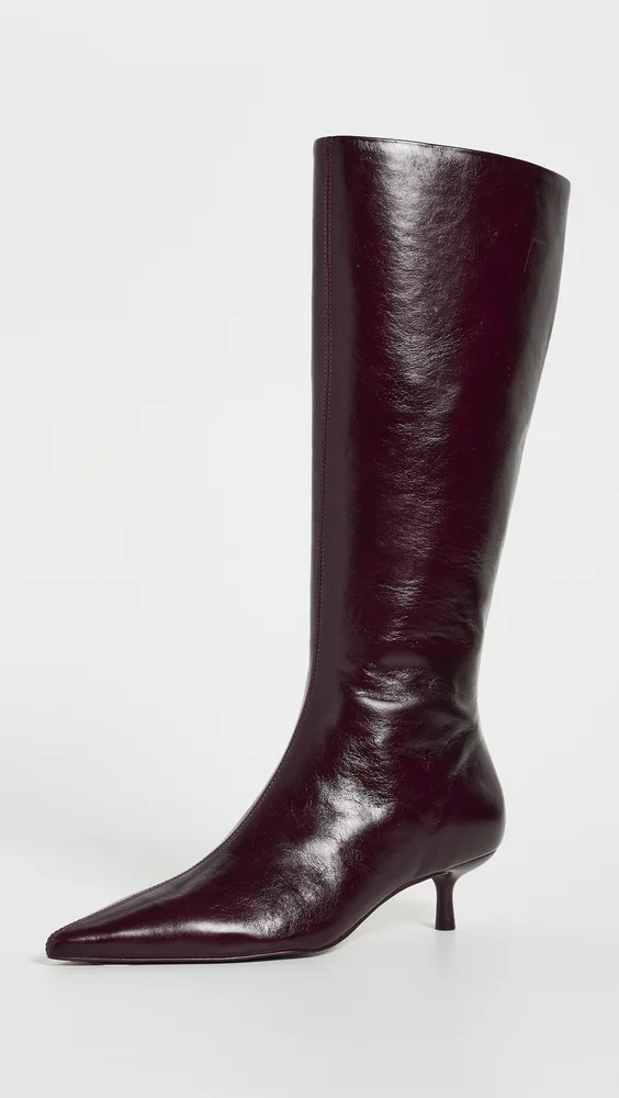 Janine Knee High Leather Boots