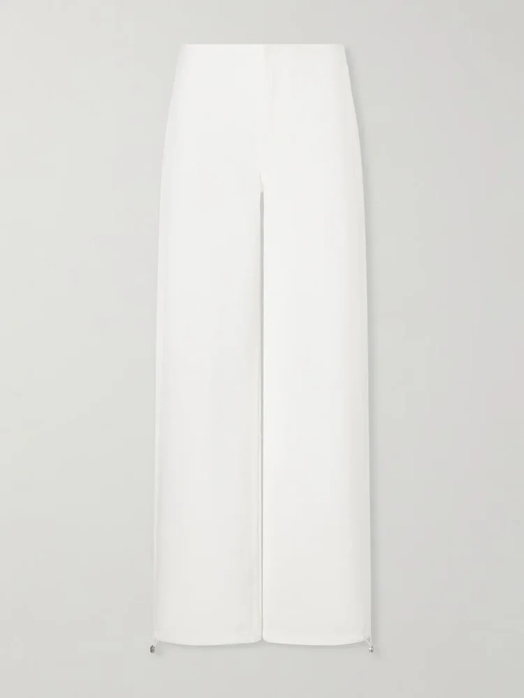 sport low rise wide leg jeans