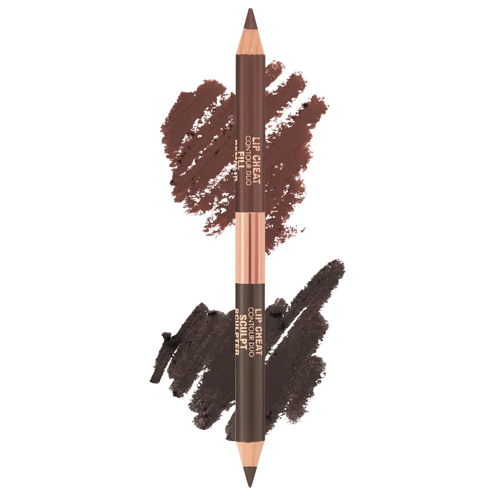 Super Nudes Lip Cheat Contour Duo Lip Liner in Deep