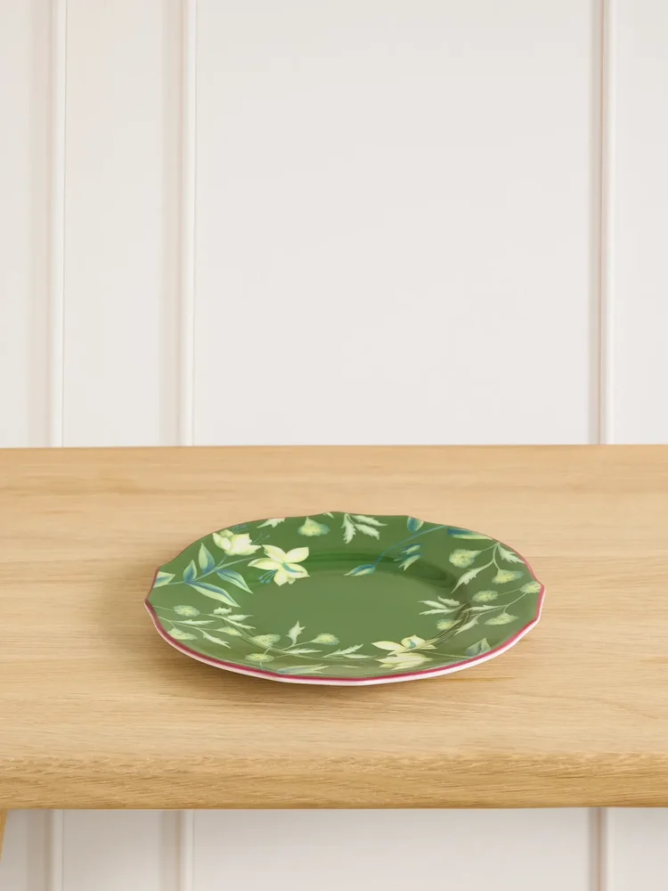 Floreanza porcelain bread plate