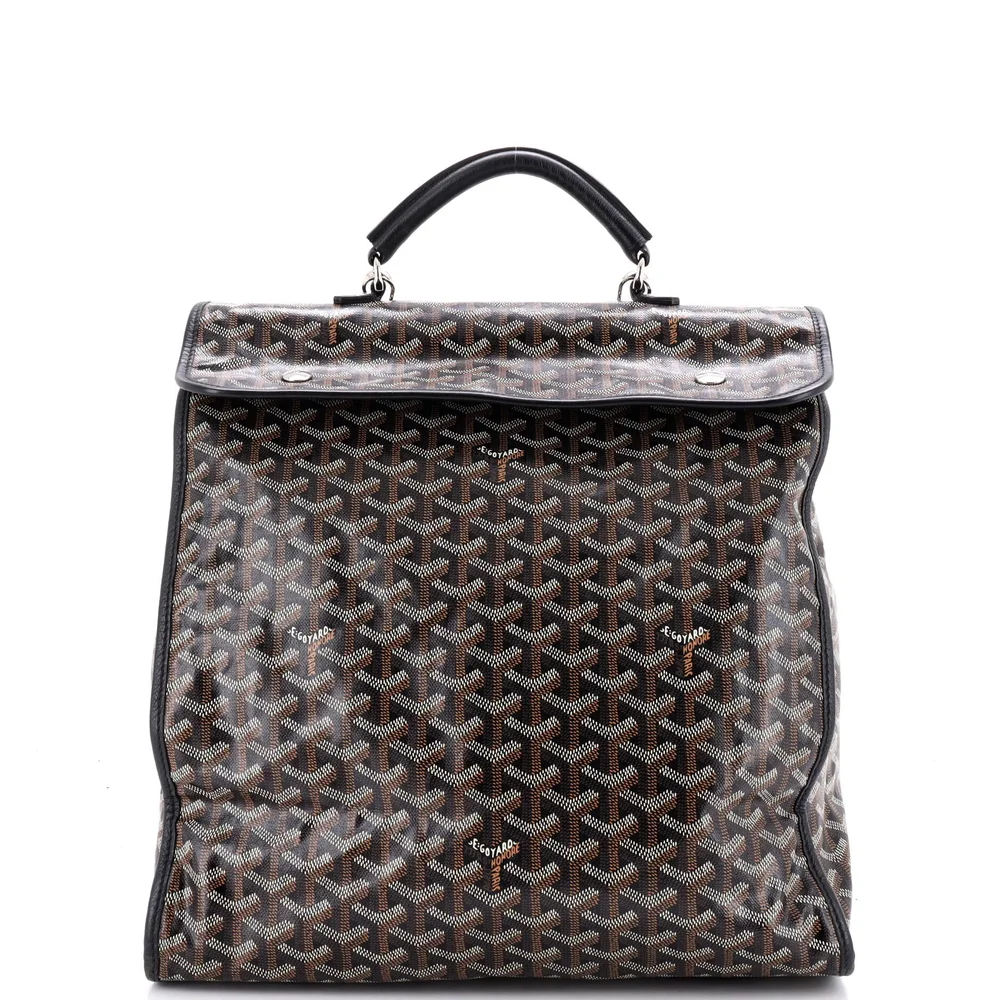 Pre-Owned Saint Leger Briefcase Backpack Black
