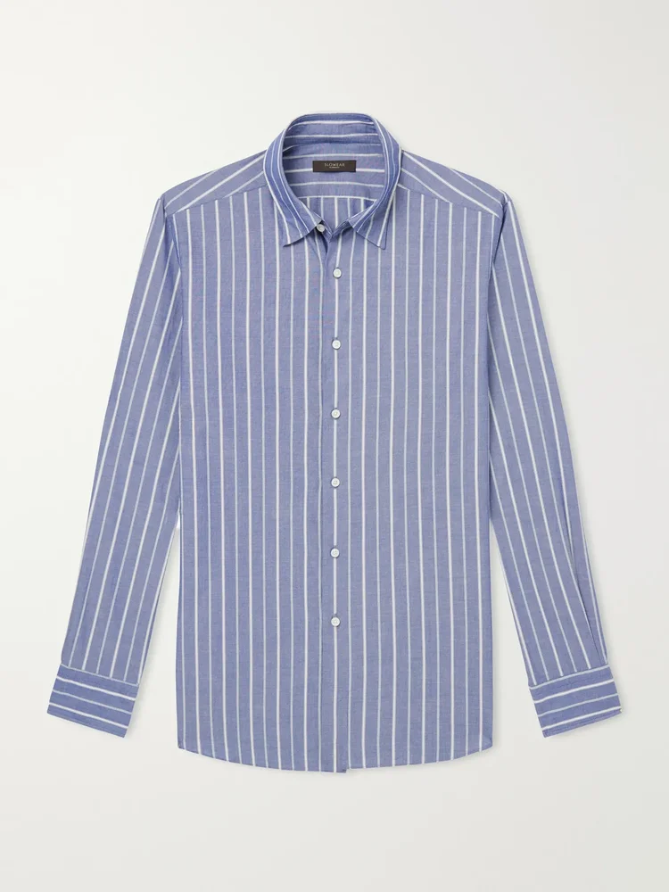 Glanshirt Striped Cotton-Poplin Shirt