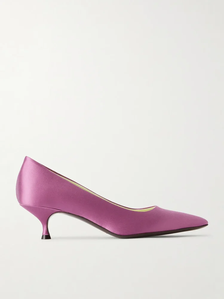 Pump Du Jour 50 satin pumps