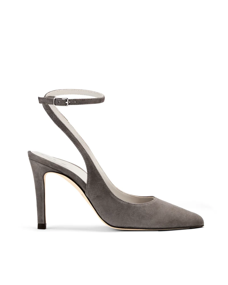 Portia: Smoke Suede