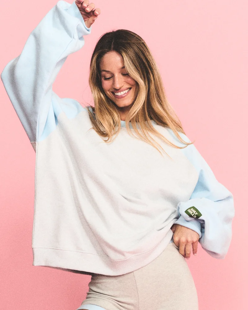 Fleece Raglan Crew