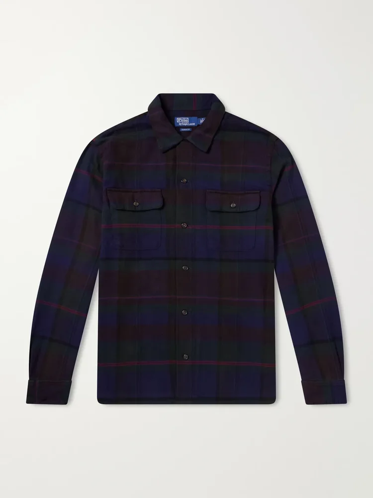 Checked Cotton Shirt
