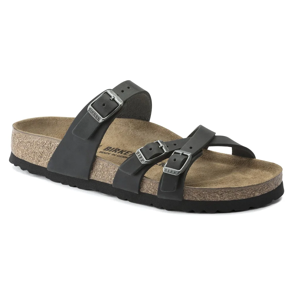 Franca Oiled Leather Sandals