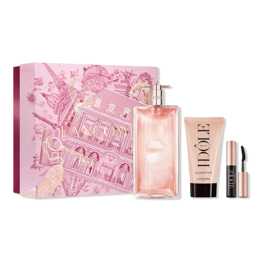 Idôle 3 Piece Gift Set with Eau de Parfum, Lotion & Mini Mascara