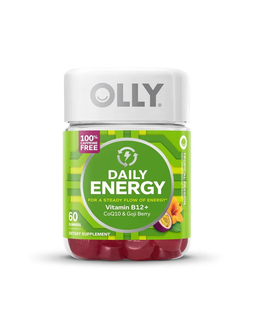 Daily Energy Gummies, Tropical Passion, 60 Gummies
