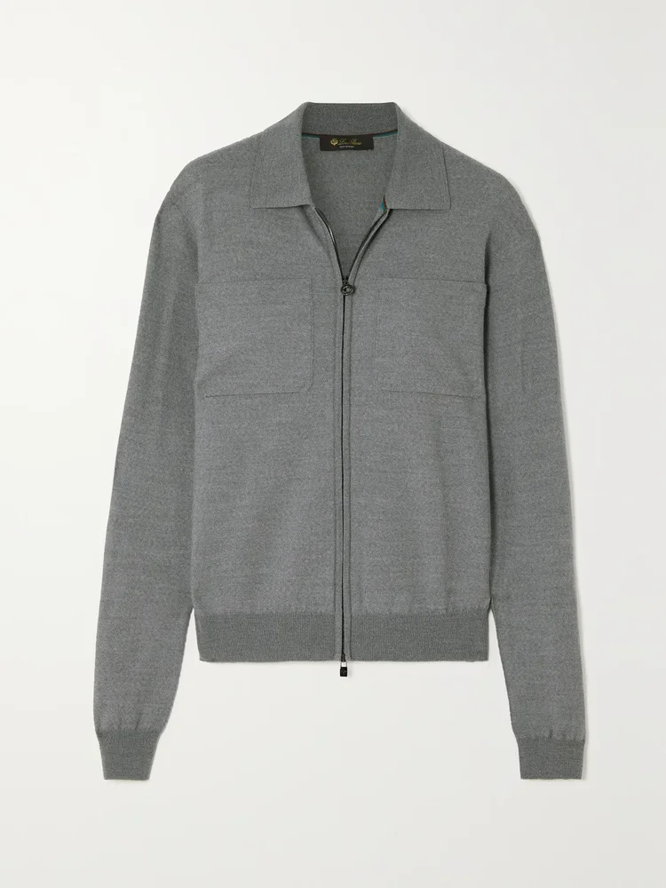 Valsesia wool bomber jacket