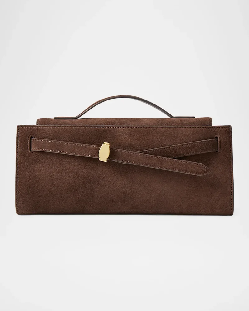 Dash Suede Clutch