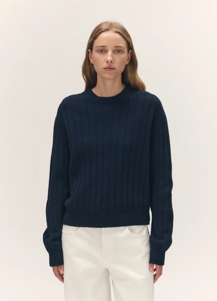 Rooney Rib Crewneck