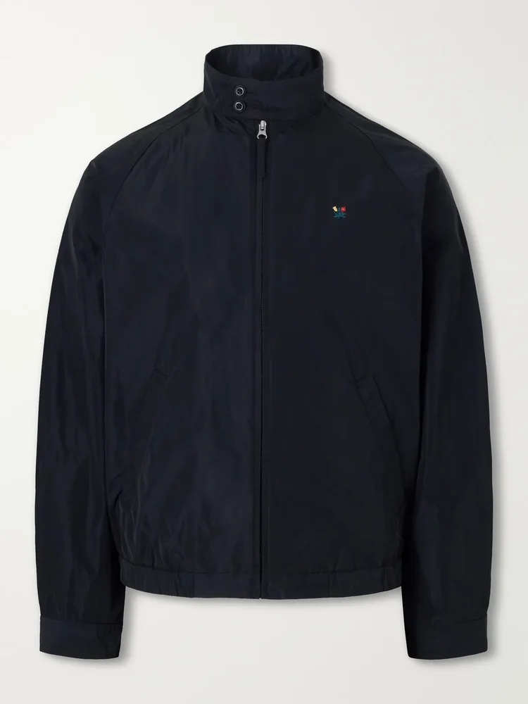 Embroidered Shell Jacket