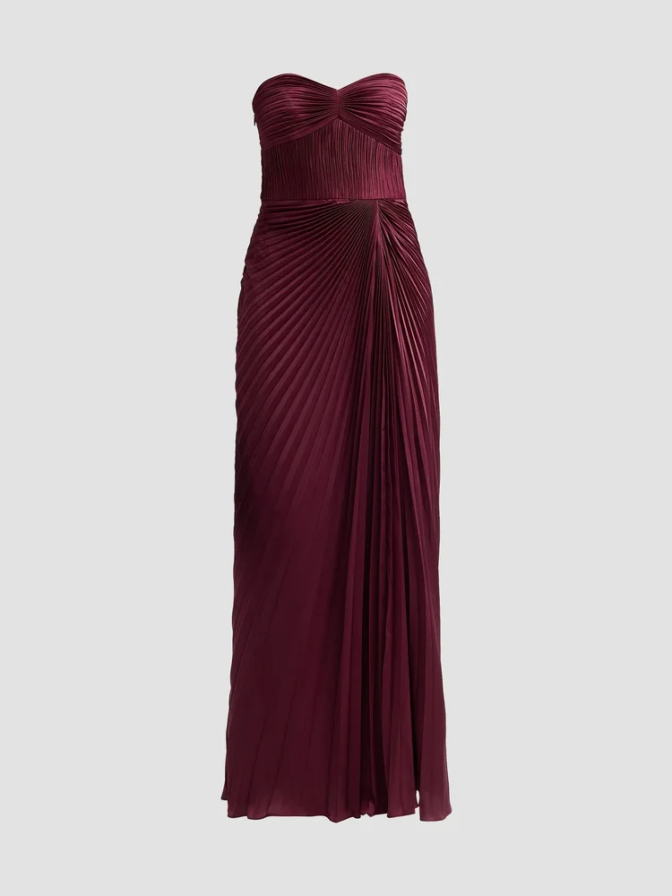 Joyceann Strapless Gown