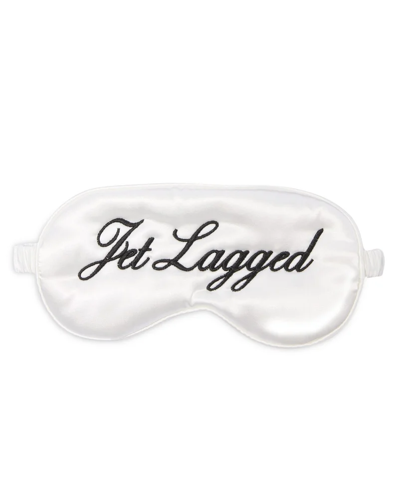 Jet Lagged Satin Eye Mask