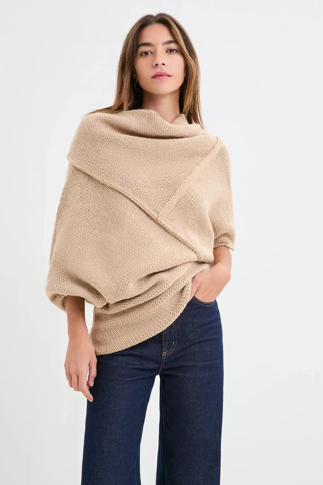 Marcella Palmer Knit Top