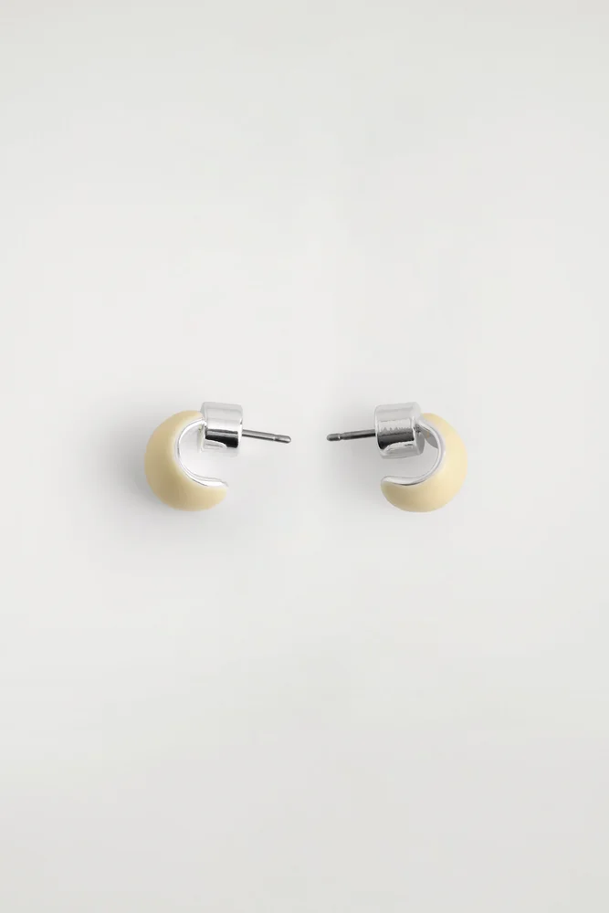 Mini Half-Hoop Earrings