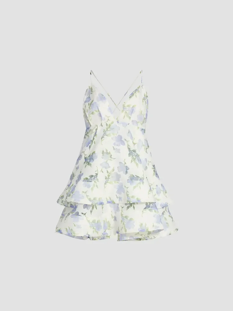 Cleo Tiered A-Line Minidress