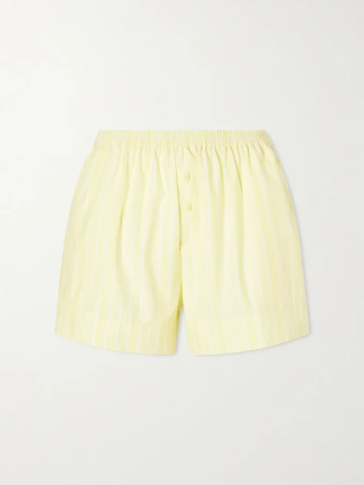 Lonia striped cotton shorts