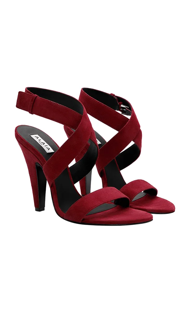 Cone Suede Sandals