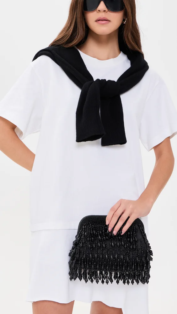 Beaded Drop Clutch